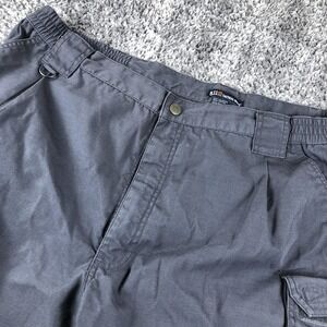 5.11 Tactical Cargo Pants Mens‎ 42x30 Gray Elastic Waist Workwear Outdoor